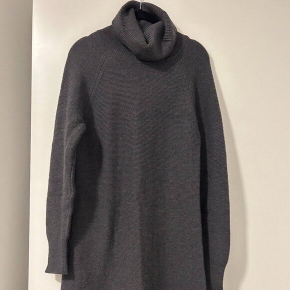 Aritzia Wilfred Free Wool Turtle Neck Sweater Dress - Picture 1 of 5